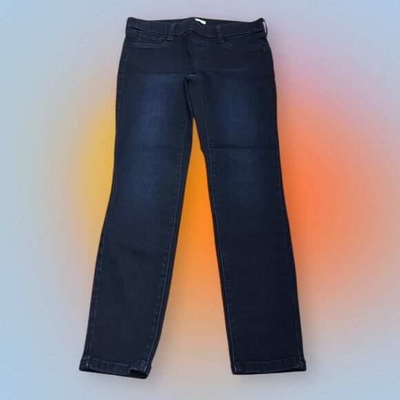 NINE WEST Women’s 2 Dark Blue Pull On Skinny Jeans NEW - Picture 2 of 4